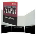 3-Panel Presentation Folder w/ 3 Pockets (9"x12") 4CP